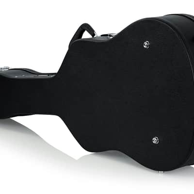 Gator Cases Hard-Shell Wood Case for 6 or 12 String Acoustic Dreadnought Guitars (GWE-DREAD 12) image 6