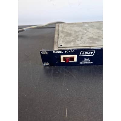 Ashly SC-50 Peak Limiter Compressor - Effect Processor - Fair image 5