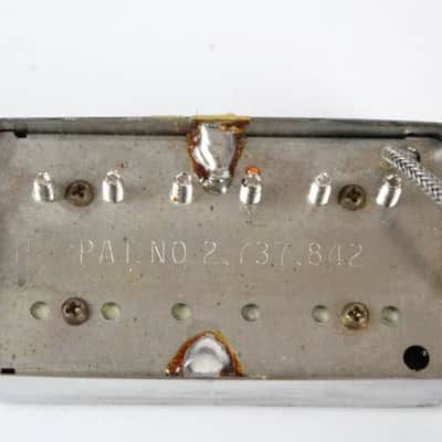 1986 Gibson Les Paul Standard Tim Shaw PAT NO Shawbucker Humbucker NECK Pickup Original Vintage PAF Era image 6