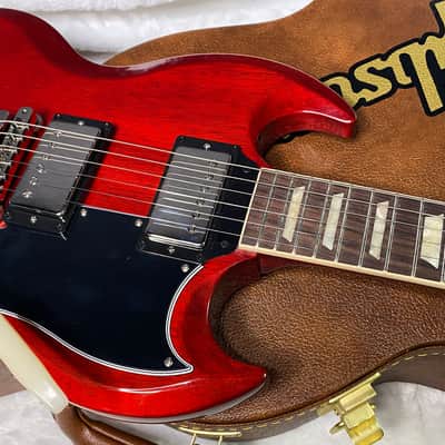 NEW! Gibson SG Standard '61 Maestro Vibrola Vintage Cherry - 7.45 lbs - Authorized Dealer! G07405 image 2