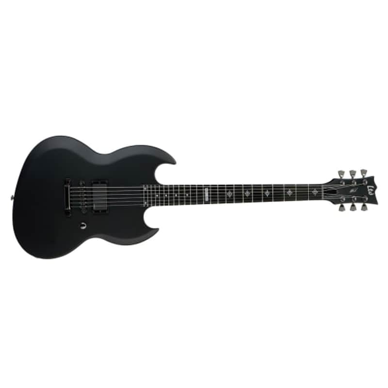 ESP LTD MFA-600 Matt Devries Signature Black Satin image 1
