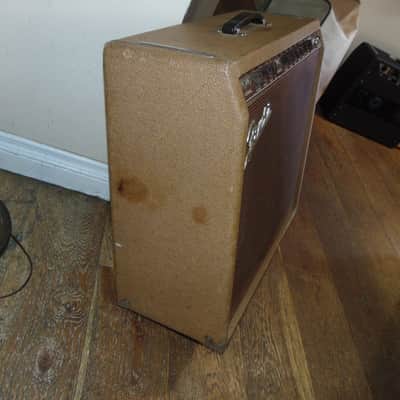 FENDER 3X10 BANDMASTER AMPLIFIER 1960 - RARE BROWN image 5