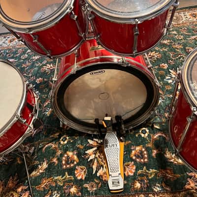 Immagine Sonor Force 1000 Made In Germany 1990's - High Gloss Red - 4