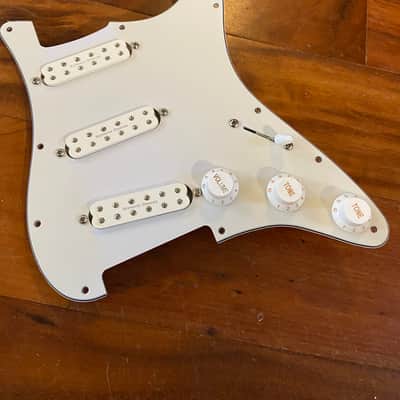 Seymour Duncan Lil 59 JB Jr Neck Fender Strat Pickups Obsidian Harness image 1