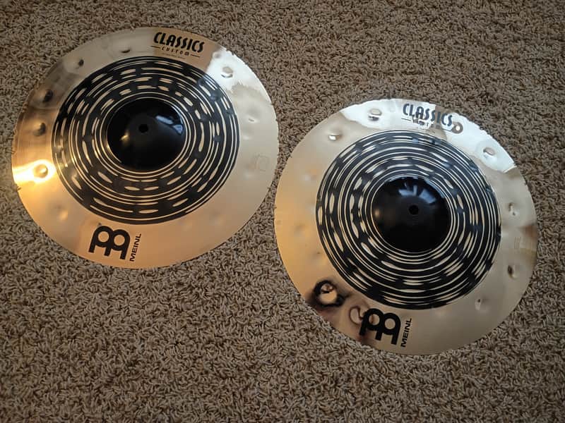 Meinl 14 Inch Classics Custom Dual Hi Hat Cymbals