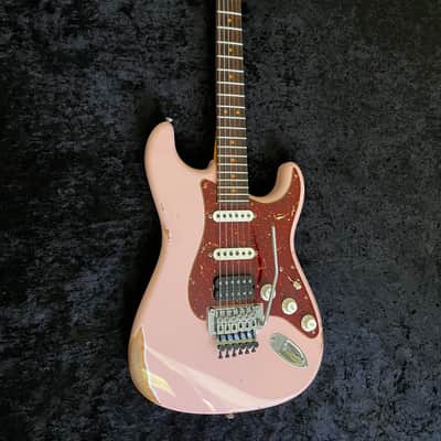 Fender Stratocaster Custom Shop Floyd Rose. Relic’d Shell Pink image 23