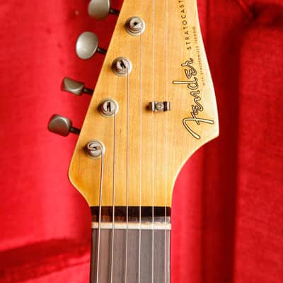 Fender Custom Shop 1959 Stratocaster Journeyman Relic Super Faded Aged Sonic Blue image 3