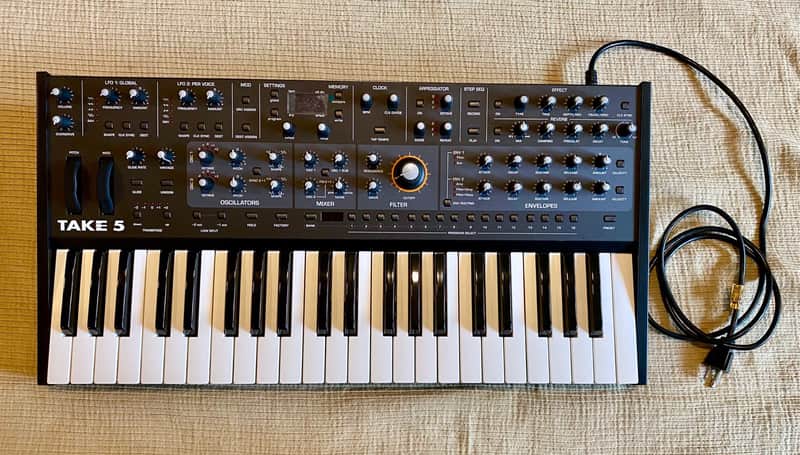 Sequential Take 5 44-Key 5-Voice Compact Polyphonic Synthesizer 2021 - Present - Black image 1