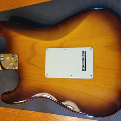 Fender usa 75th ann. stratocaster 2021 - boubon burst image 5