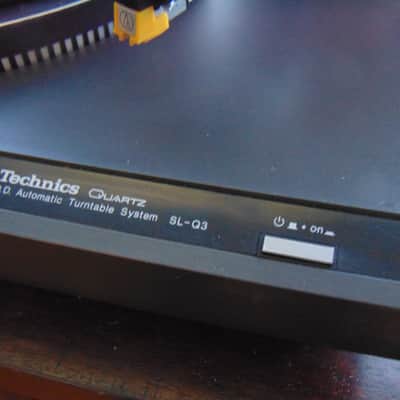 Technics SL-Q3 Direct Drive-Fully Automatic Turntable- Tested-Working - Rare Black Version image 2
