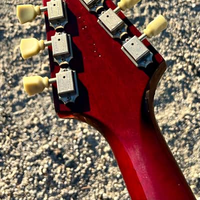 Vintage 1990 Gibson Flying V '67 Reissue Heritage Cherry w/ OHSC image 16