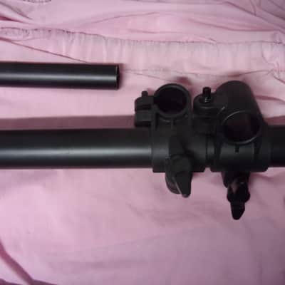 Alesis Lot of black Rack Bars and Mounts parts only NO Legs for your eDrum set image 5