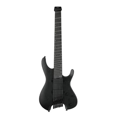 Ibanez QX527BWK Q Standard 7str Electric Guitar w/ Bag - Weathered Black image 1