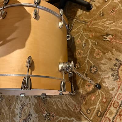 Yamaha TMP0F4 Tour Custom 20x15/14x13/12x8/10x7" 4pc Shell Pack 2020 - Present - Butterscotch Satin image 15