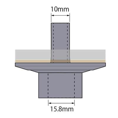 Canopus Hi Hat Stand Bottom Cup for Vintage Cymbals image 3