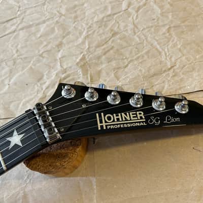 Hohner SG Lion 1987 Made in Korea Flamed Birdseye Maple top HSS Electric Guitar in Very Good Condition with PRS Gigbag image 12