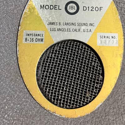 JBL D!20F 1966-1968 - Grey image 2