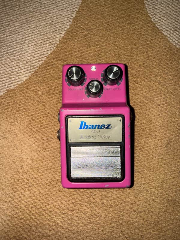 Ibanez AD-9 Analog Delay 1982 - 1984 - Hot Pink image 1