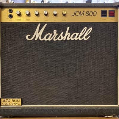 Immagine 1982 Marshall JCM 800 Lead Series Model 4010 50-Watt 1 x 12" Master Volume Electric Guitar Combo Amplifier - 1