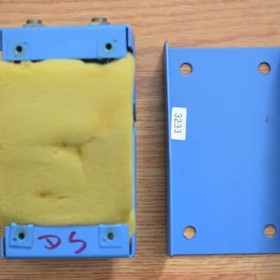 Tycobrahe Octavia Original Vintage Fuzz w/ Wooden Crate 1975 Blue image 8