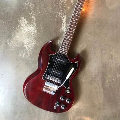 1969-1970 Gibson SG Special "Large Guard" with Vibrola Cherry Red image 1