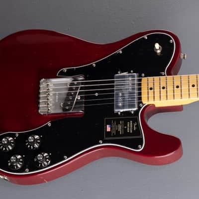 Fender American Vintage II 1977 Telecaster Custom - Wine w/Maple image 6