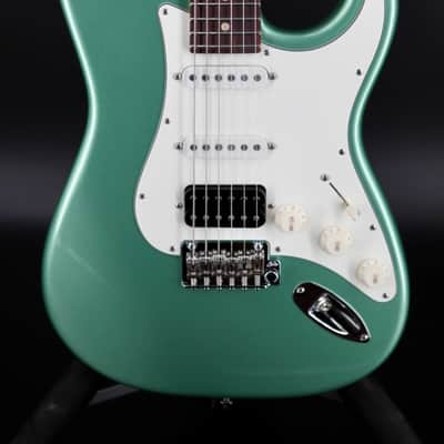 Suhr Classic S HSS with Rosewood Fretboard - Cactus Green Metallic image 2
