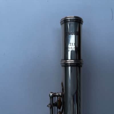 Yamaha 211 Flute – Recently Serviced – Fully Working – Case & Carrier Bild 4