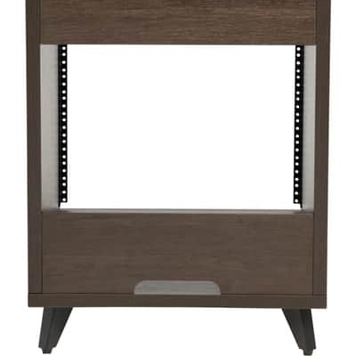GATOR FRAMEWORKS GFW-ELITEDESKRK-BRN Bureau studio - Meuble rack studio 10U marron image 5