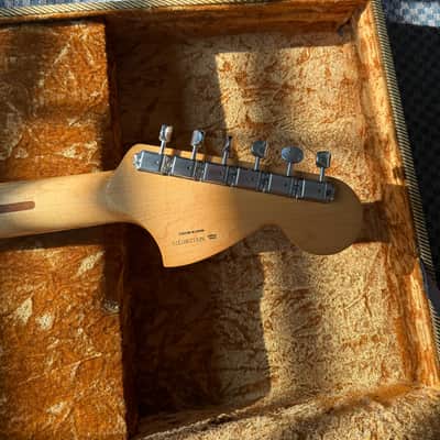 Fender Pawn Shop Super-Sonic 2013 - 2014 - Sunfire Orange Flake WITH CASE image 10
