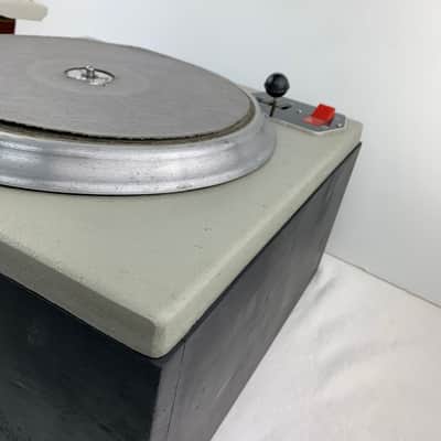 60s GATES CB-77 12” Broadcast Record Player Turntable w/Two Tone Arms image 18