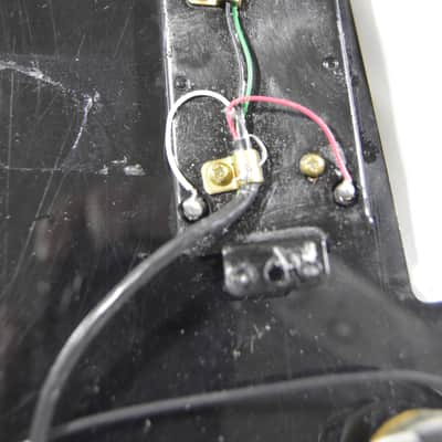 EVH Art Series Stratocaster pickguard assembly Humbucker Original Unused Early Version image 4