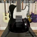 ESP LTD Stephen Carpenter Signature SCT-607 Baritone 7-String Electric Guitar w/ Case-Black