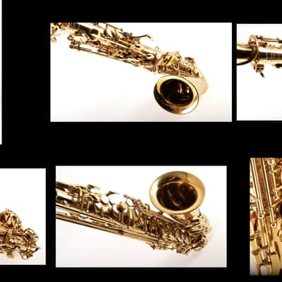 Original TOP Alt Alto Handmade Saxophone Château + Mouthpiece & Case~ Excellent Condition image 11