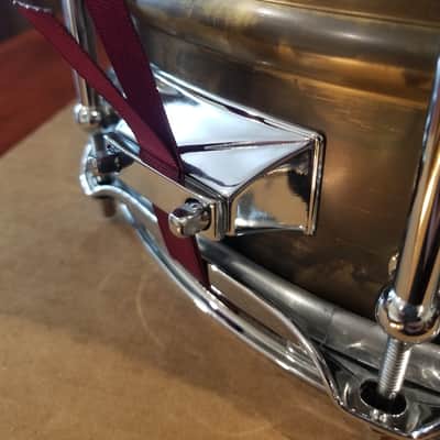 Taye Metalworks 2mm Brass Snare Drum - 14x6.5 image 8