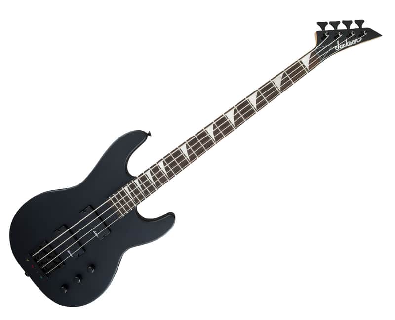 Used Jackson JS Series Concert Bass JS2 - Satin Black w/ Amaranth FB image 1