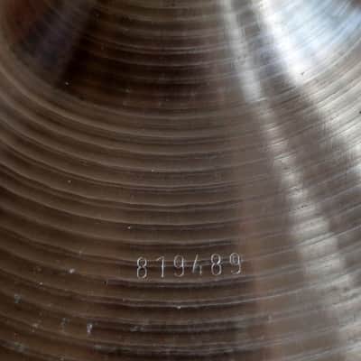 Paiste 18" Formula 602 Black Label 1978 heavy 1949 gr. image 2