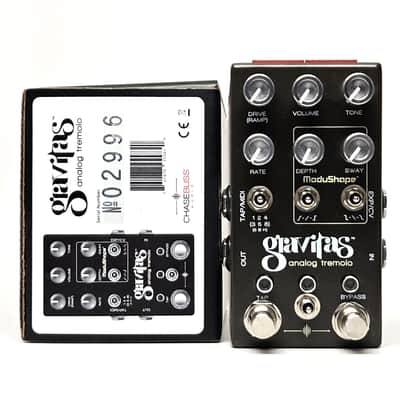 used Chase Bliss Audio Gravitas Analog Tremolo, Mint Condition with Box & Paperwork!