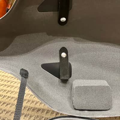 Accord 'Ultralight Series' 4/4 High Gloss White Cello Case w/ Fiedler Backpack System image 10