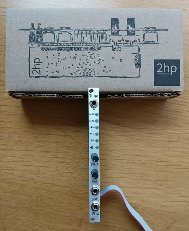 2hp Tune Eurorack Quantizer - Silver image 1