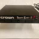 Crown Power Base 1 2-Channel Power Amplifier 1990s - Black