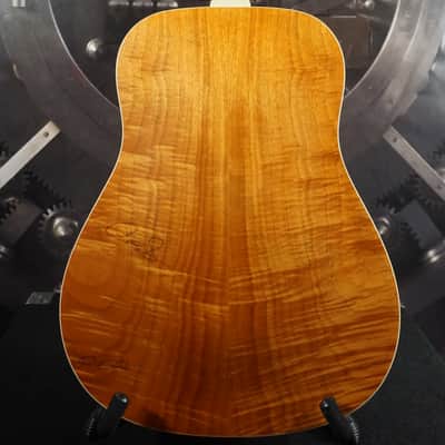 Guild Westerly Collection D-240E Flamed Mahogany w/ Gig Bag image 11