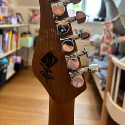Schecter Nick Johnston Traditional HSS with Ebony Fretboard 2020 - Present - Atomic Frost image 6
