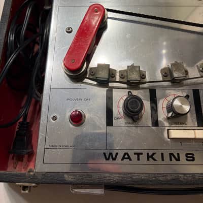 WEM Watkins Copicat Solid-State Tape Echo 1970s - Metal with Black Case image 4