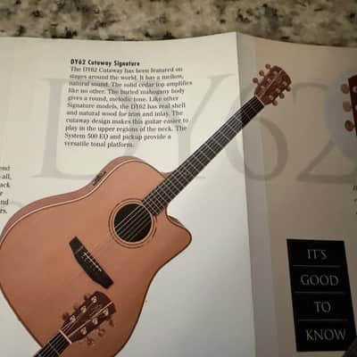 Alvarez Yairi Brochure 90s DY72 DY62 DY61 AY20 image 6