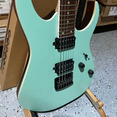 Ibanez RG421 Electric Guitar - Sea Shore Matte image 2