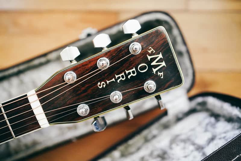 1970s Morris W-50 – Made in Japan | Rare 3-Piece Back | Martin D-45 Style | Good Condition | Hard Case image 1