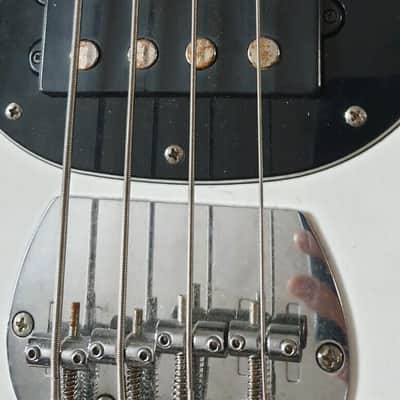 Sterling By Musicman Sub Stingray Ray4 Electric Active Bass White image 3