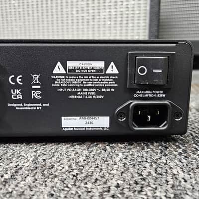 Aguilar AG 700 V2 700-Watt Bass Amp Head - Black image 7