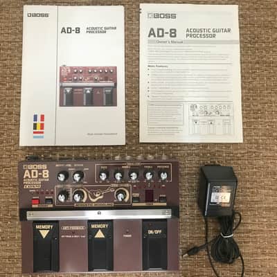 Boss AD-8 Acoustic Guitar Processor Pedal | Reverb